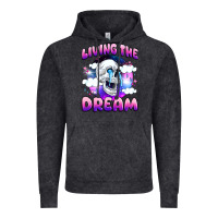 Vintage Black living the dream Vintage Hoodie - JahusDesignShop