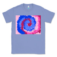 Colony Blue tie dye background colourful leopard 3200x2400 Classic Tee - AdoDesignShop