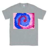 Heather Grey tie dye background colourful leopard 3200x2400 Classic Tee - AdoDesignShop