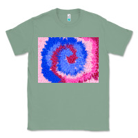 Sage tie dye background colourful leopard 3200x2400 Classic Tee - AdoDesignShop