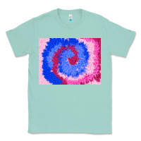 Seafoam tie dye background colourful leopard 3200x2400 Classic Tee - AdoDesignShop