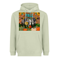 Matcha Fall Baby Lambs Heavyweight Hoodie - LillyAllenDesigns