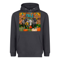 Smoke Fall Baby Lambs Heavyweight Hoodie - LillyAllenDesigns