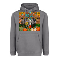 Storm Fall Baby Lambs Heavyweight Hoodie - LillyAllenDesigns