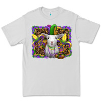 Dove Grey mardi gras baby sheep king cake fleur de lis Premium Tee - RanaPortraitStore