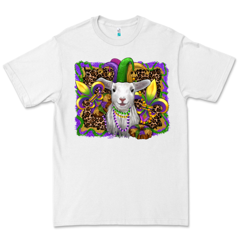 Mardi Gras Baby Sheep King Cake Fleur De Lis Premium Tee by RanaPortraitStore | Teevron