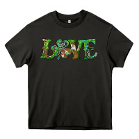 Asphalt love with shamrock Heavy Core Tee - RanaPortraitStore