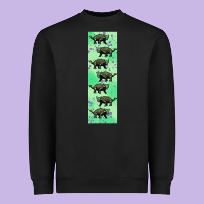 Dinosaur Ankylosaurus Pen Wrap Heavyweight Sweatshirt Designed By Artiststas