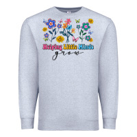 Heather Grey helping little minds grow Premium Sweatshirt - Artiststas