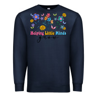 Navy helping little minds grow Premium Sweatshirt - Artiststas
