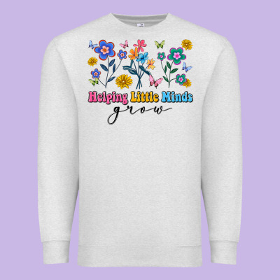 Helping Little Minds Grow Premium Sweatshirt Designed By Artiststas