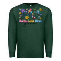 Sports Green helping little minds grow Premium Sweatshirt - Artiststas