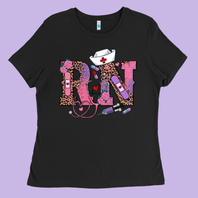 Ladies Tee valentines day rn registered nurse