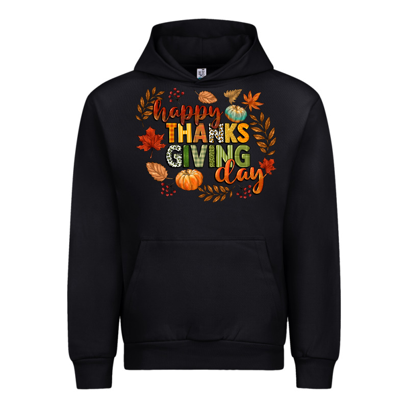 Happy Thanksgiving Day Urban Hoodie by CowGirlArtShop | Teevron