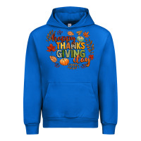 Cobalt happy thanksgiving day Urban Hoodie - CowGirlArtShop