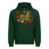 Forest Green happy thanksgiving day Urban Hoodie - CowGirlArtShop