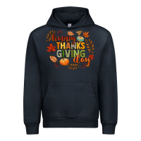 Navy happy thanksgiving day Urban Hoodie - CowGirlArtShop