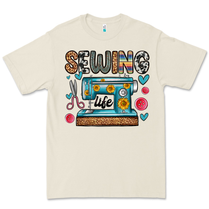 Sewing Life Premium Tee by Zillion Design Studio | Teevron