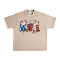French Oak american nurse Urban Heavy Tee - BundleAndBundleShop