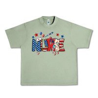 Oil Green american nurse Urban Heavy Tee - BundleAndBundleShop