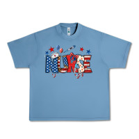 Pebble Blue american nurse Urban Heavy Tee - BundleAndBundleShop