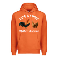 Carrot Rise and Shine Mother Cluckers Premium Hoodie - Bettercallsaul