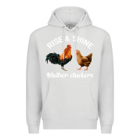 Dove Grey Rise and Shine Mother Cluckers Premium Hoodie - Bettercallsaul