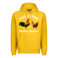 Lemon Rise and Shine Mother Cluckers Premium Hoodie - Bettercallsaul