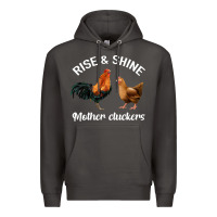Smoke Rise and Shine Mother Cluckers Premium Hoodie - Bettercallsaul