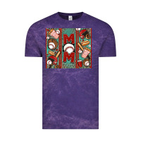 Cloud Purple baseball mom Vintage Tee - Jasminsmagicworld