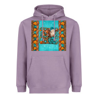 Lavender Western Fall Cow Mama Heavyweight Hoodie - LillyAllenDesigns