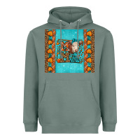 Sage Western Fall Cow Mama Heavyweight Hoodie - LillyAllenDesigns