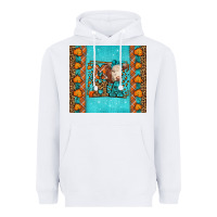 White Western Fall Cow Mama Heavyweight Hoodie - LillyAllenDesigns