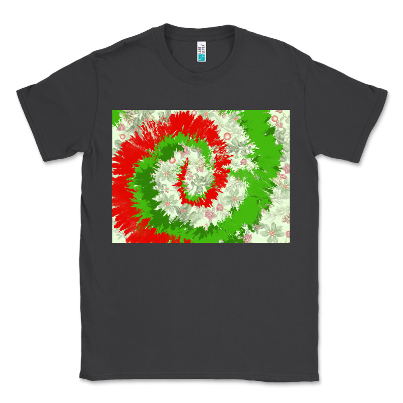 Tie Dye Background Christmas 3200x2400 Classic Tee by AdoDesignShop | Teevron