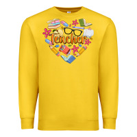 Lemon teacher heart Premium Sweatshirt - Artiststas
