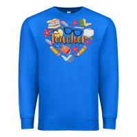 True Royal teacher heart Premium Sweatshirt - Artiststas