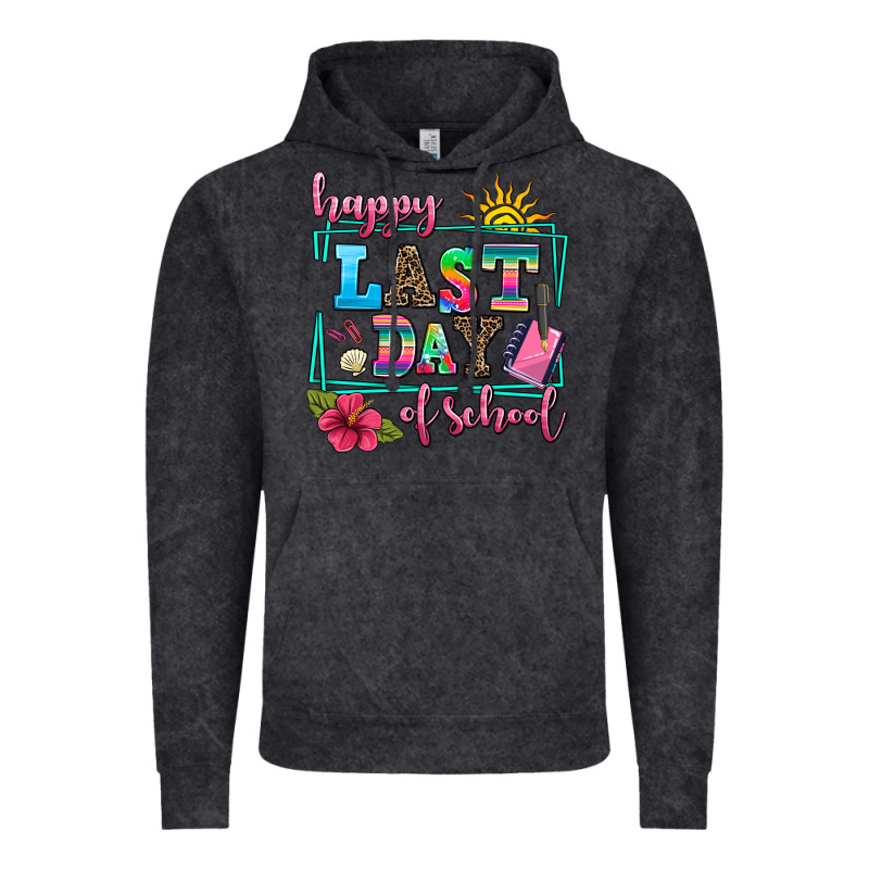 Happy Last Day Of School Vintage Hoodie by AdoDesignShop | Teevron