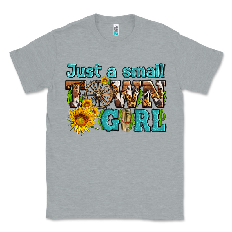 Just A Small Town Girl With Sunflowers And Money Classic Tee by AdoDesignShop | Teevron
