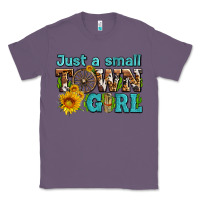 Lavender just a small town girl with sunflowers and money Classic Tee - AdoDesignShop