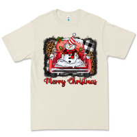 Bone merry christmas truck snowman Premium Tee - BarkalooDesign