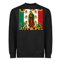 Black our lady of guadalupe Heavyweight Sweatshirt - JahusDesignShop