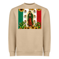 Mushroom our lady of guadalupe Heavyweight Sweatshirt - JahusDesignShop