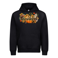 Black thankful Urban Hoodie - CowGirlArtShop