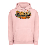 Pigment Salmon thankful Urban Hoodie - CowGirlArtShop