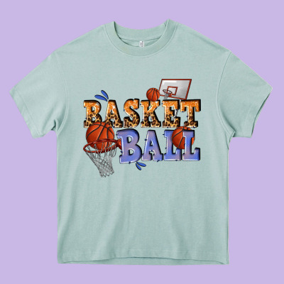 Basketball Heavy Core Tee Designed By Texasbilliewilder