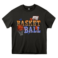 Asphalt basketball Heavy Core Tee - texasbilliewilder