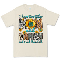 Bone i have two titles mom and nanny and i rock them bo Premium Tee - Zillion Design Studio