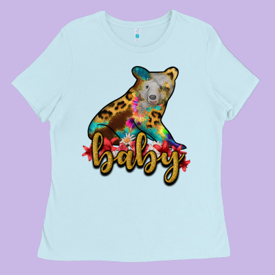 Ladies Tee baby bear