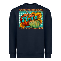 Navy pumpkin mama mouse pad Heavyweight Sweatshirt - BundleAndBundleShop