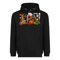 Black Fall LPN Licensed Practical Nurse Heavyweight Hoodie - LillyAllenDesigns